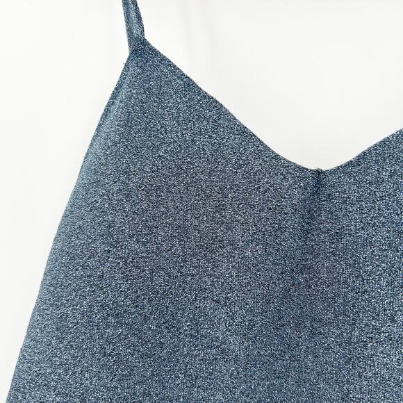 Zara Trafaluc Womens Going Out Party Metallic Glittery Cami Mini‎ Dress Size M - Picture 3 of 6